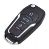 keyecu Upgraded Flip Key Remote 4Button for Toyota 4-Runner 2003-2009