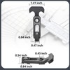 4 Pack Cooler Latch Replacements, Flexible Rubber Draw Latches for