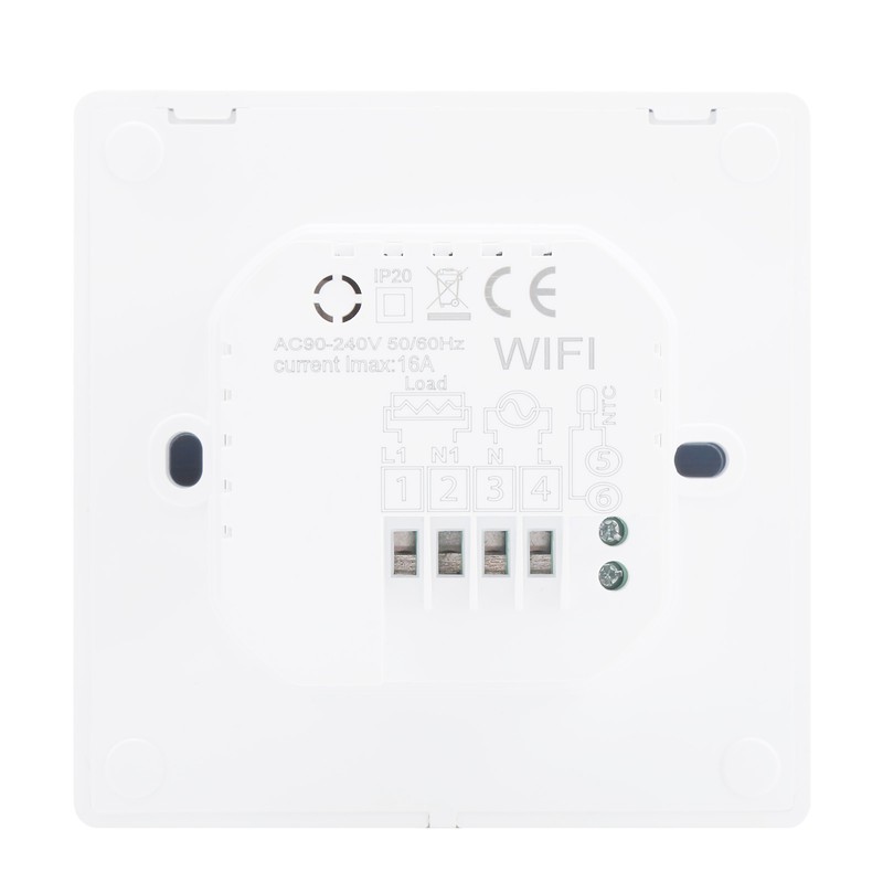 WiFi Smart Thermostat Indoor Intelligent Temperature Controller with LCD AC90‑240V