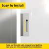 Shower Door Magnet -2-1/2" Long for Swing Shower Door Handles