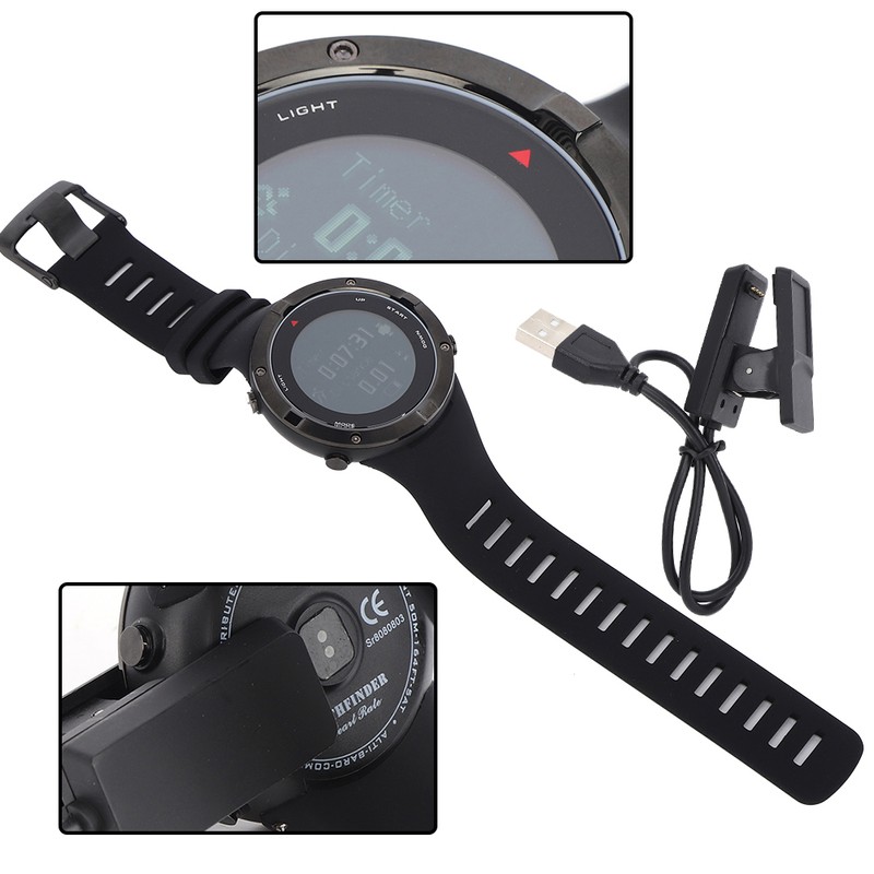 Outdoor Sports Mountain Climbing Compass Air Pressure Step Count Light