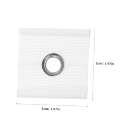 Alipis Awning Eyelets 6 Pack 5/6mm-7/8mm Rv Canopy Piping Secure Tie Downs for Outdoor Gear