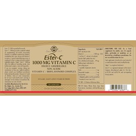 Solgar Ester-C 1000 Mg Vitamin C Capsules, Pack of 90