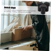 LALAFINA 3pcs Aluminum Alloy Workbench Dog Clamp Bench Planing Stop