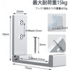 Foldable Wall Hooks, VKOSHA 2 Pack Foldable Hooks Load Capacity