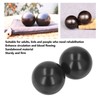 2pcs Hand Massage Ball Palm Relaxing Free Rotating Wooden Acupoint