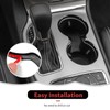 Cup Holder Trim Cover Frame Decorative Interior Accessories for Jeep