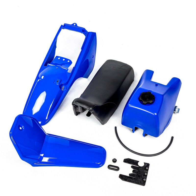 SUNQIAO PW80 Plastic Kit, Tank Seat Gas Cap Petcock Chain