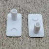 ULEIVA Replacement Clip 2 Pieces White Compatible with Kermi Type