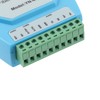 2Pcs RS485/422/232 Fiber Optic Converter Bidirectional Transimitter Receiver Modem Transmission