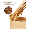 DJAR Large Sketchbox with 3-Drawer Storage, Adjustable Beech Wood Desktop