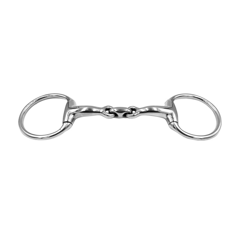Equine Smile ES0085 ErgoBit Olive Head Bit Double Broken Stainless