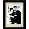Cary Grant and Audrey Hepburn Autograph Promo Print - Framed