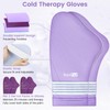 SuzziPad Chemo Gloves and Socks for Neuropathy, Cold Caps for
