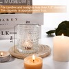 48 Pack Votive Candle Holders, Tea Light Candle Holders for