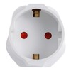 Neuftech - 2 x Reiseadapter UK, GB, England auf europäischer