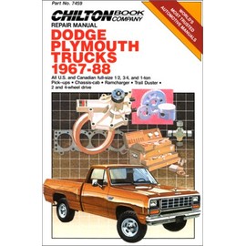 Chilton's Dodge-Plymouth Trucks 1967-1988