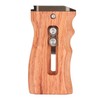 Universal Side Wooden Handle Grip Natural Adjustable Brazilian Wood Side