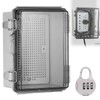 Junction Box Waterproof IP66, Surface-Mounted Distribution Box, ABS Electrical Connection