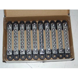 Marinco 10 New BEP Marinco Marine Grade 6 Way 100 Amp Busbar Terminal Distribution Block