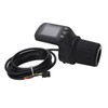 Electric Bike Meter Kit ABS LCD Display Panel Half Handle