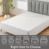 MIYE Jacquard Fabric Box Spring Cover,Super Stretchy Wrap Around 4