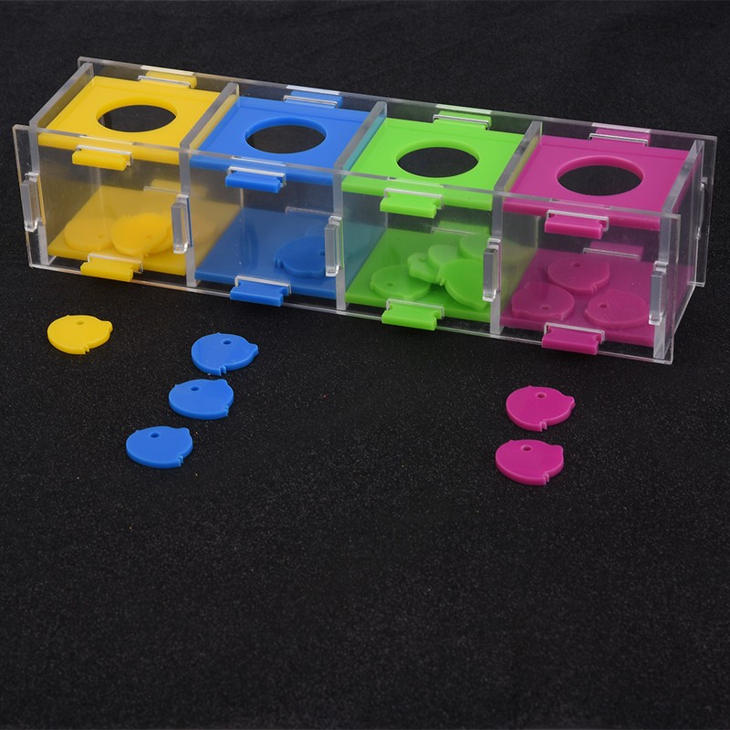 Colorful Parrot Toys Interesting Birds Intelligence Training Interactive Playing Puzzle
