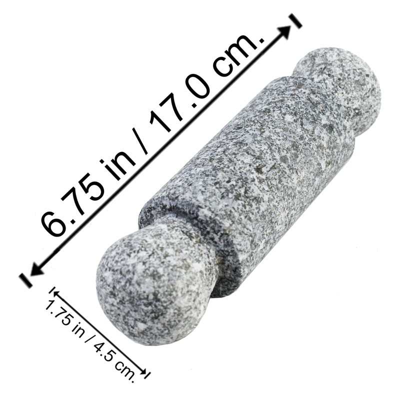 KROGHIN Granite Pestle Replacement Only - Dual Action Pestle: Grind