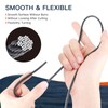 1/8" T316 Stainless Steel Cable, Electroplated Black Aircraft Cable for