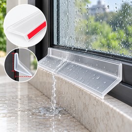 Transparent Waterproof Sealing Strip for Doors & Windows – Self-Adhesive Water Barrier for Balcony and Threshold Areas