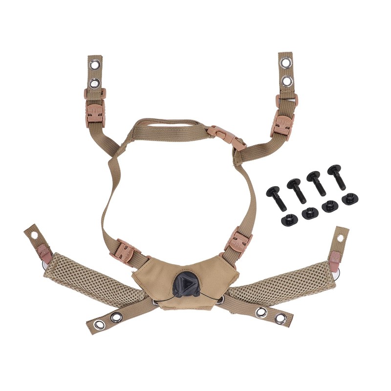 VBESTLIFE Helmet Dial Suspension System, Chin Strap with Adjustable Button,