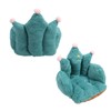 Office Chair Cushion Semi Enclosed Crown Shape Polyester Fiber Seat
