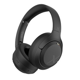 Riwbox Hybrid Active Noise Cancelling Headphones,Wireless Over Ear Bluetooth Headset,60H Playtime,Hi-Res Audio, Foldable,Bluetooth V5.4,Comfort&Immersion for Work,Commuting (Black)