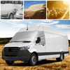 Silver RV Windshield Sun Shade Cover Compatible with Crafter 2019-2023