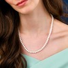 namana 925 Sterling Silver Freshwater Pearl Necklace for Women and