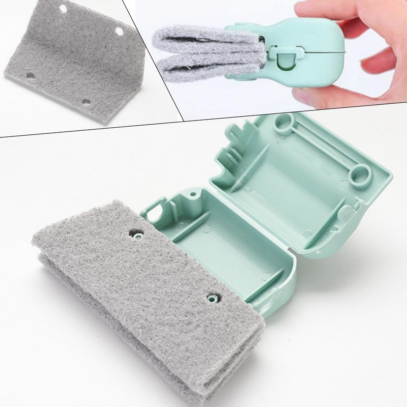 14Pcs Window Track Cleaning Tools, Deep Clean Groove Gap cleaning