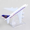 QIYUMOKE 1/400 A380 Model Plane Singapore Diecast Metal Airplane Model
