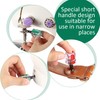 Sewing Machine Mini Short Screwdriver Tool Kit Includes Slotted/Flat Head