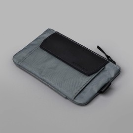 Alpaca Coin Pouch, Zip POUCH COIN, Coin Purse, Wallet, Pouch, gray