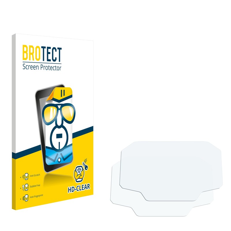BROTECT (Pack of 2 screen protectors for Kawasaki Z900 2020-2021,