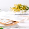 Full Window Envelopes [8 Pack] Envelopes Kraft Paper Square Envelopes