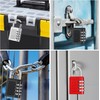 Combination Lock 4 Digit Padlock Zinc Alloy with Combination Code