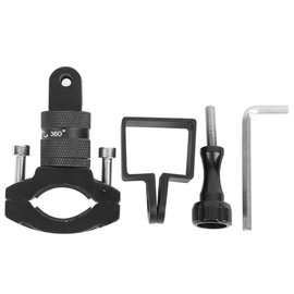 360 Degree Bicycle Motorbike Handlebar Pipe Clamp Bracket for Osmo Pocket Ballhead Camera