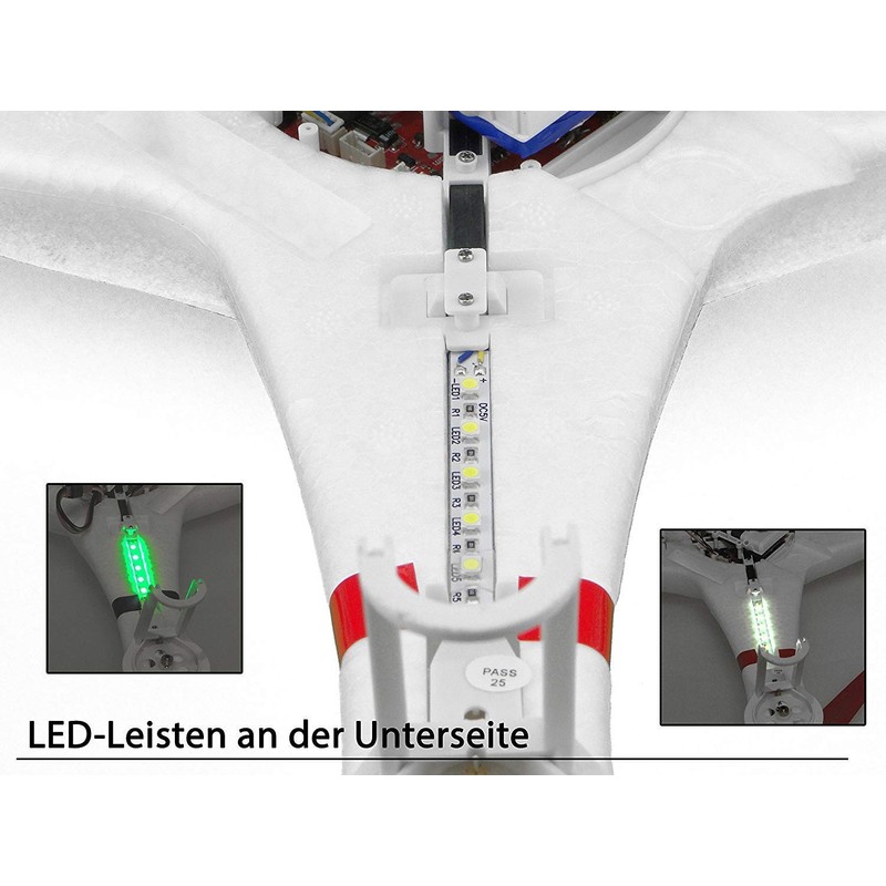 efaso Quadcopter WLtoys V353 Galaxy V1 Headless Mode 2.4 GHz,
