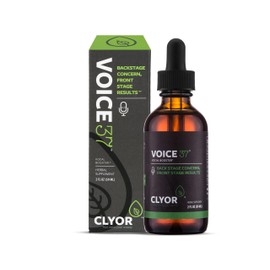 CLYOR Voice37- All Natural Voice Remedy for Singers - Boosts Your Voice - Soothes and Relieve Hoarseness - Lubricates Vocal Cords - Removes Mucus - Enhances Your Singing and Speaking - 2 oz