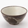 Mino Ware K60301 Rice Bowl, Ash Glaze