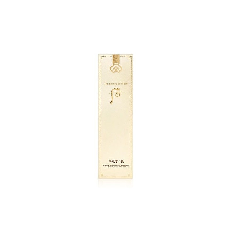 The Who Foundation Gongjinhyang Me Velvet Liquid 40ml Cover Fit