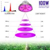 100W Led Grow Light Bulb Full Spectrum,Plant Light Bulb with