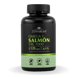 Omega 3 De Salmon 120 Cápsulas Zen Natura Sabor Sin sabor