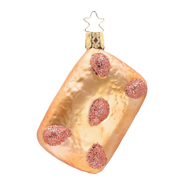 Inge Glas - Christmas Tree Decoration - Gingerbread - Glass